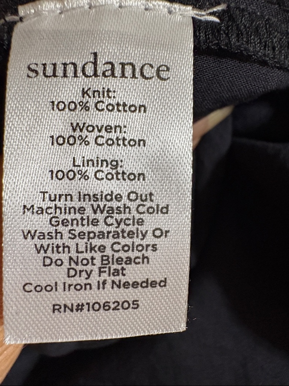 Sundance Black Ribbed Crewneck Top - Picture 11 of 12